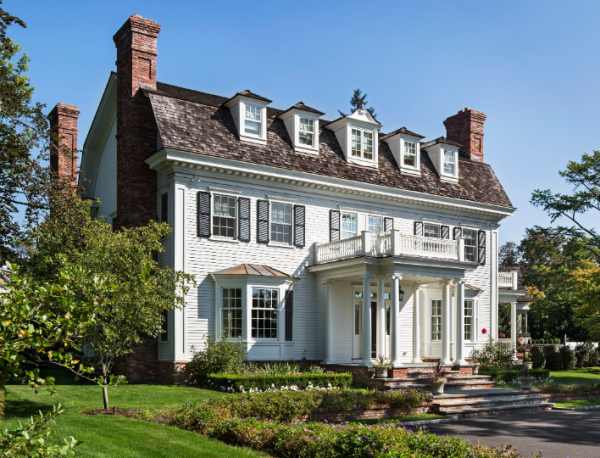 Gaya Fasade Belanda yang Simetris